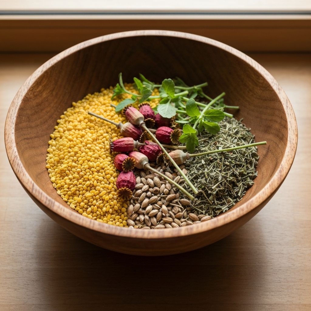 Kräuter und Samen